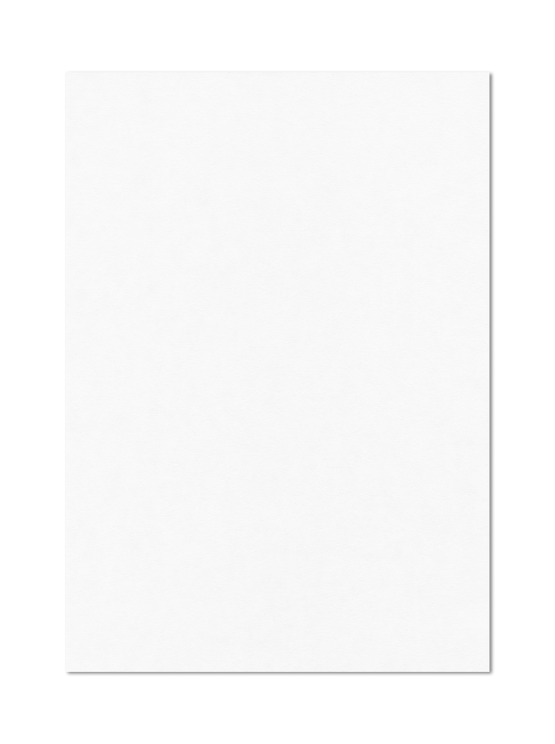 Blank White A4 Paper Sheet 